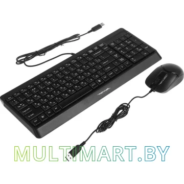 Комплект клавиатура + мышь A4Tech Fstyler F1512 (черный) картинка 9